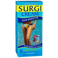 Surgi набор крем для удаления волос на ногах и в области бикини успокаивающий крем (г)