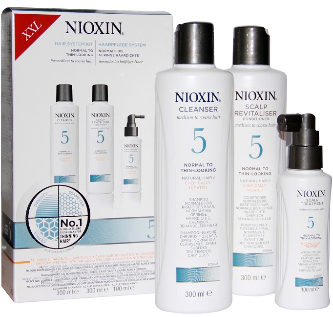 Nioxin система XXL 5 набор 300мл+300мл+100мл сиг