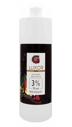 Luxor professional color окислитель для волос 3% 1000мл
