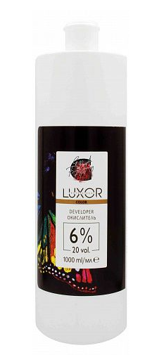 Luxor professional color окислитель для волос 6% 1000мл