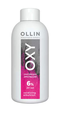 Ollin oxy 6% 20vol.окисляющая эмульсия 90мл oxidizing emulsion