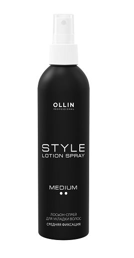 Ollin style лосьон-спрей для укладки волос средней фиксации 250м