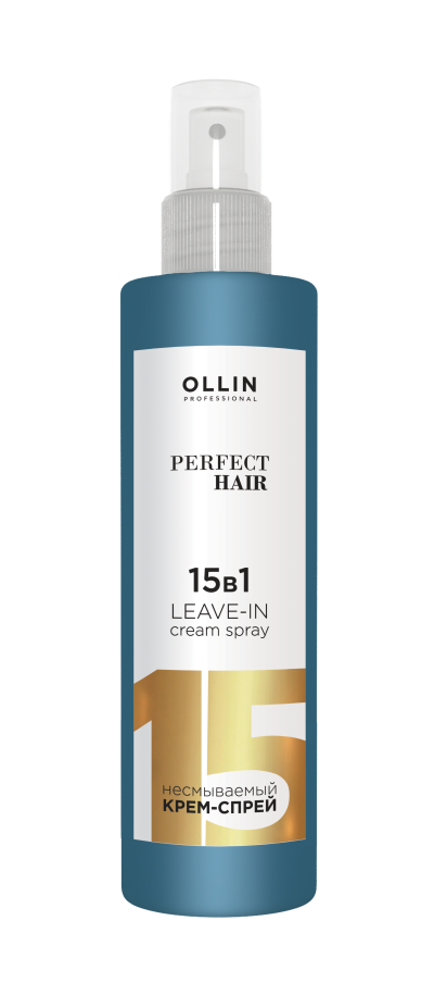 Ollin perfect hair 15 в 1 несмываемый крем-спрей 250мл