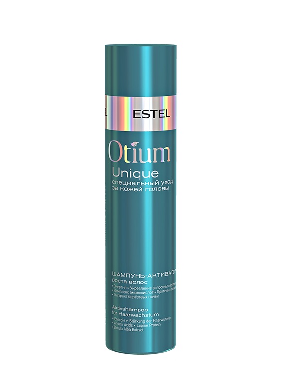 Еstеl оtium unique шампунь активатор роста волос 250мл
