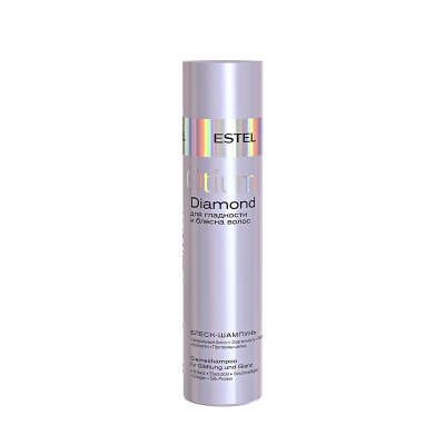 Estel otium diamond блеск шампунь для гладкости и блеска волос 250 мл
