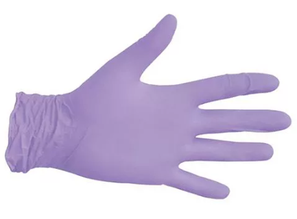 Еstеl перчатки нитриловые размер М сиреневые