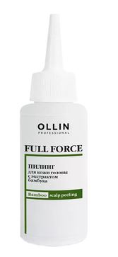 Ollin full force пилинг для кожи головы с экстрактом бамбука 80мл