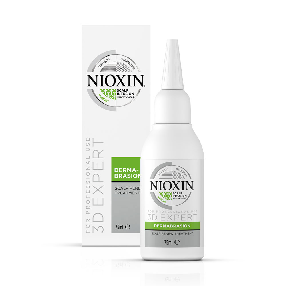 Nioxin 3d expert dermabrasion регенерирующий пилинг для кожи головы 75 мл габ