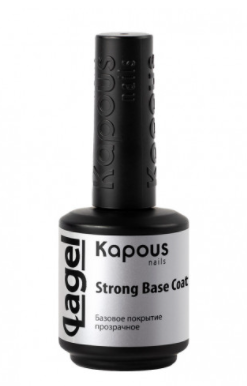 Kapous базовое покрытие прозрачное strong base coat 15 мл