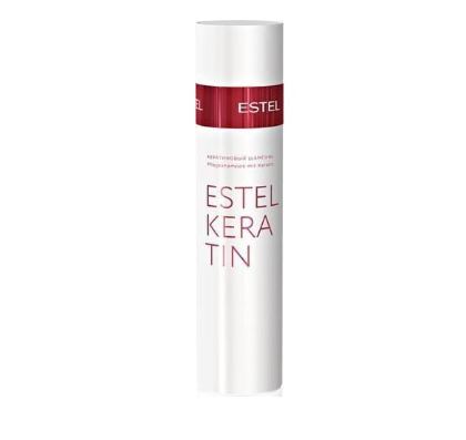 Estel keratin кератиновый шампунь для волос 30 мл (мини формат) **