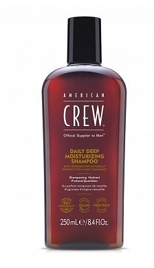 American crew daily deep moisturizing shampoo шампунь увлажняющий для ежедневного ухода 250 мл