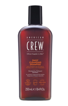 American crew daily cleansing shampoo шампунь для ухода за нормальными и жирными волосами 250мл мил
