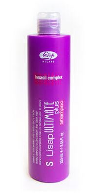 Lisap ultimate шампунь с разглаживающим действием для гладких и вьющихся волос 250мл ЛС