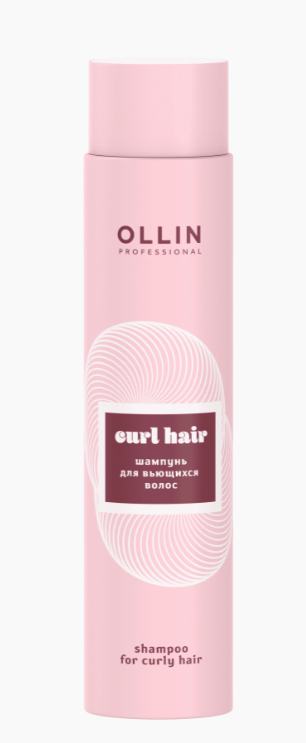 Ollin curl hair шампунь для кудрявых волос 300 ml