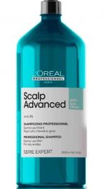 Loreal scalp advanced шампунь для жирных волос 1500 мл БС