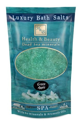 H&b 262 соль мертвого моря для ванны - зелёная 500г