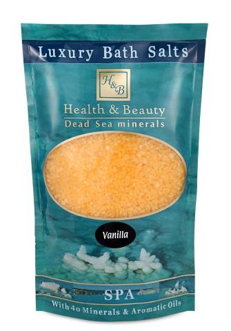 H&b 264 соль мертвого моря для ванн - жёлтая 500г