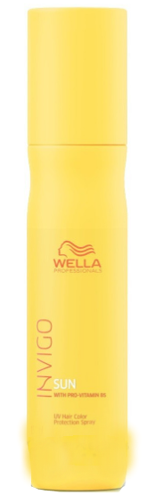 Wella invigo sun спрей для защиты окрашенных волос от уф-лучей с провитамином b5 150 мл ^