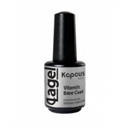 Kapous nail укрепляющее базовое покрытие vitamin base coat 15мл