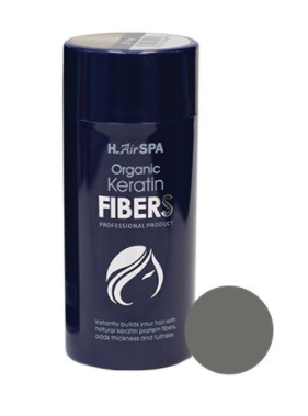 Нair spa hair building fibers кератиновые волокна седые 28 гр