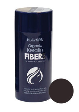 Нair spa hair building fibers кератиновые волокна средне-коричневые 28 гр