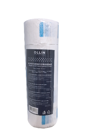 Ollin воротнички бумажные с клеевой полоской для фиксации