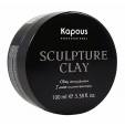 Kapous styling глина для укладки волос нормальной фиксации sculpture clay 100мл