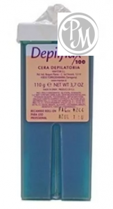 Depilflax воск в картриджах с азуленом (маленький ролик) 110гр (а)