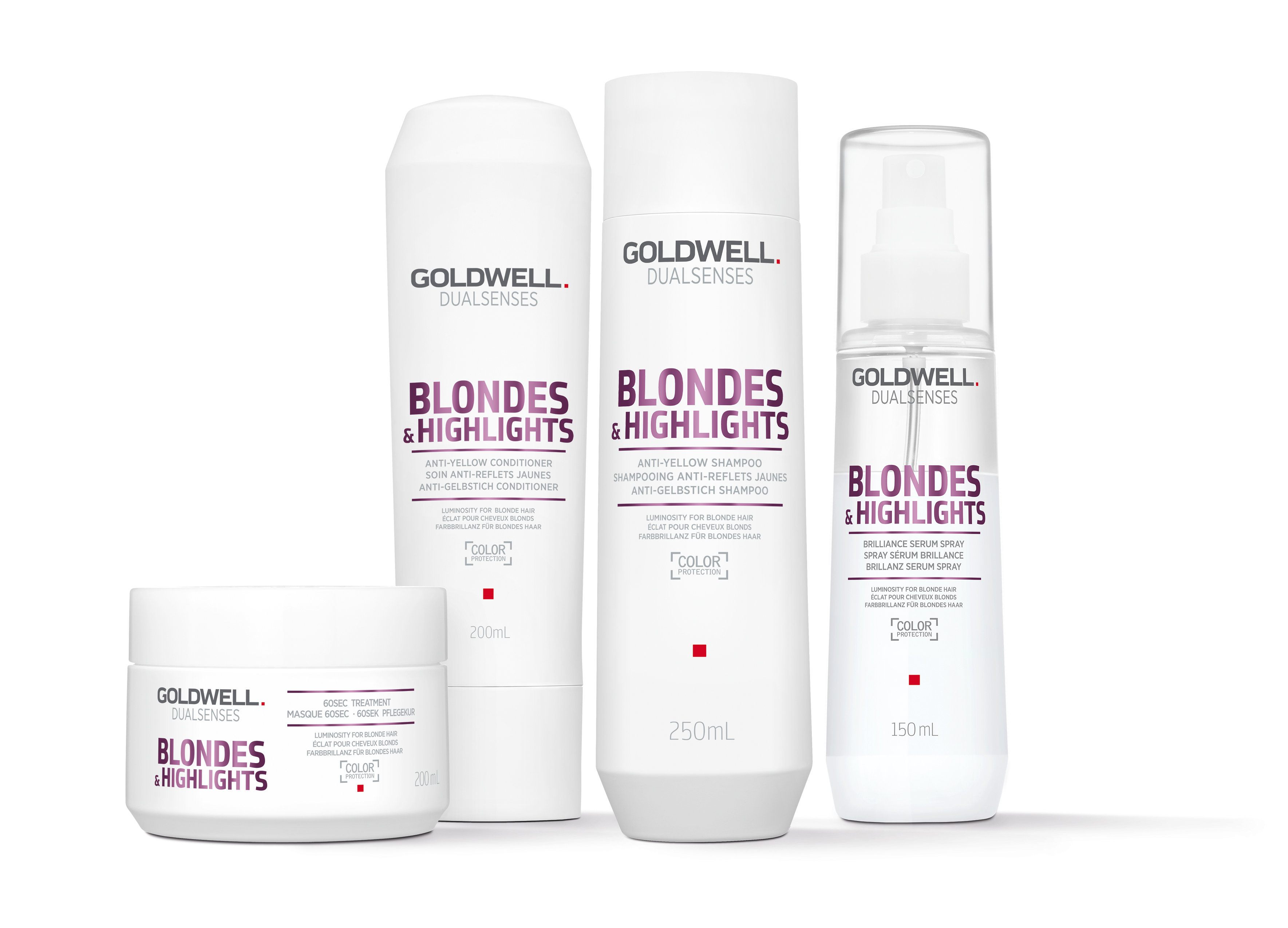 Gоldwell dualsenses blondes highlights восстанавливающий уход для осветленных и мелированных волос