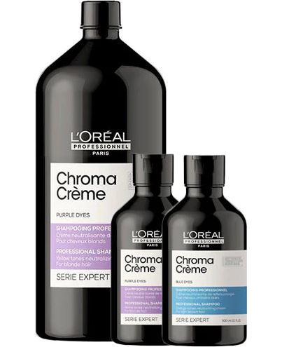 Loreal chroma creme нейтрализующие крем-шампуни