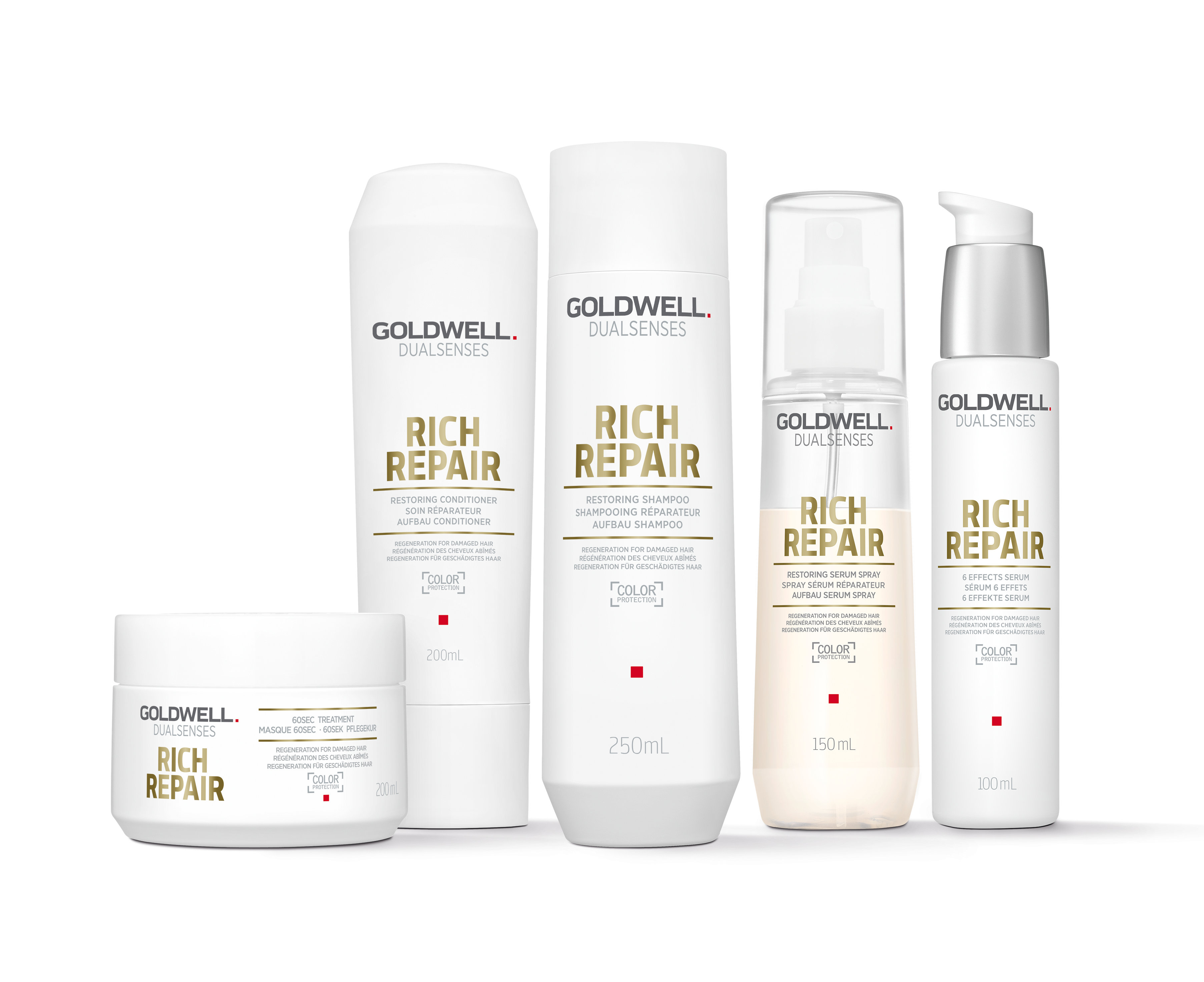 Gоldwell dualsenses rich repair восстанавливающая линия для сухих и поврежденных волос