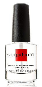Sophin french manicure закрепитель лака с эффектом сушки 12мл