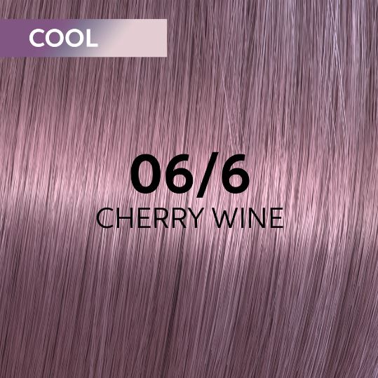 Wella shinefinity гель-крем краска 06/6 вишневое вино 60мл