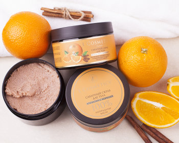 L cosmetics classic скраб для тела сахарный апельсин с корицей 250 мл