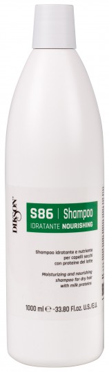 Dikson s86 shampoo nourishing шампунь для сухих волос 1000 мл мил