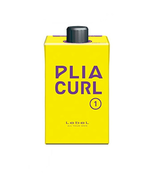Lebel plia curl 1 лосьон для химической завивки волос средней жесткости шаг 1 400мл