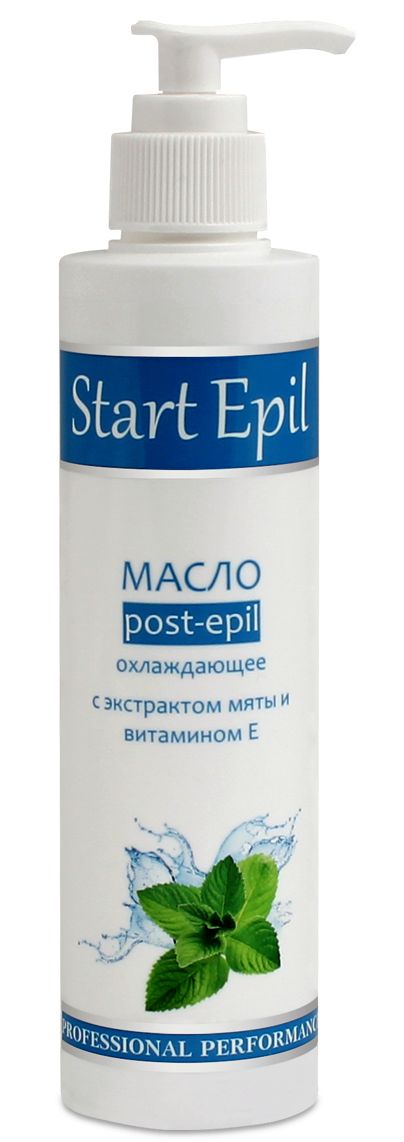 Aravia start epil масло после депиляции охлаждающее с экстрактом мяты и витамином Е 200мл (р)