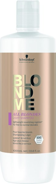 Blondme all blondes light шампунь для тонких и средних волос 1000 мл