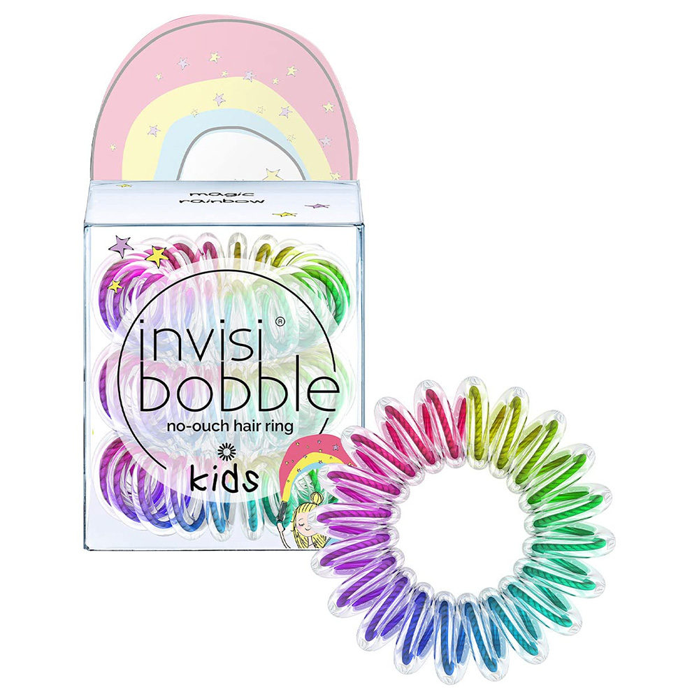 Invisibоbblе kids 3 мини резинки для волос magic rainbow радужный