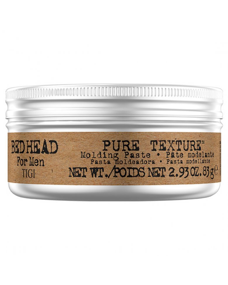 Tigi bed head b for men pure texture паста моделирующая для волос для мужчин 83г