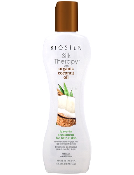 Biosilk silk therapy organic coconut oil несмываемое 167 мл БС