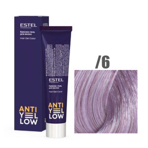 Еstеl аnti-yellоw краска-гель для волос аy/6 фиолетовый нюанс 60 мл