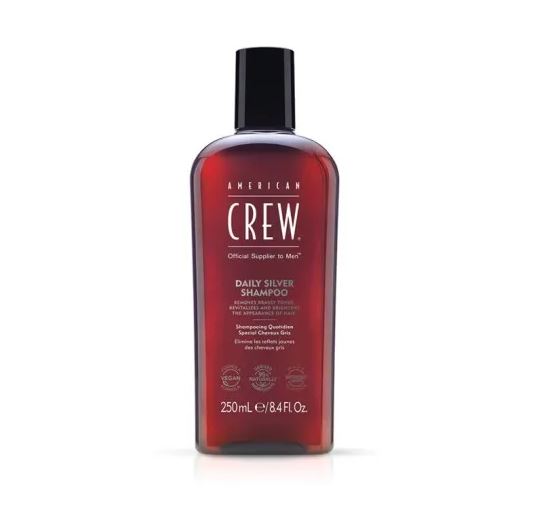 American crew daily silver shampoo ежедневный шампунь для седых волос 250мл