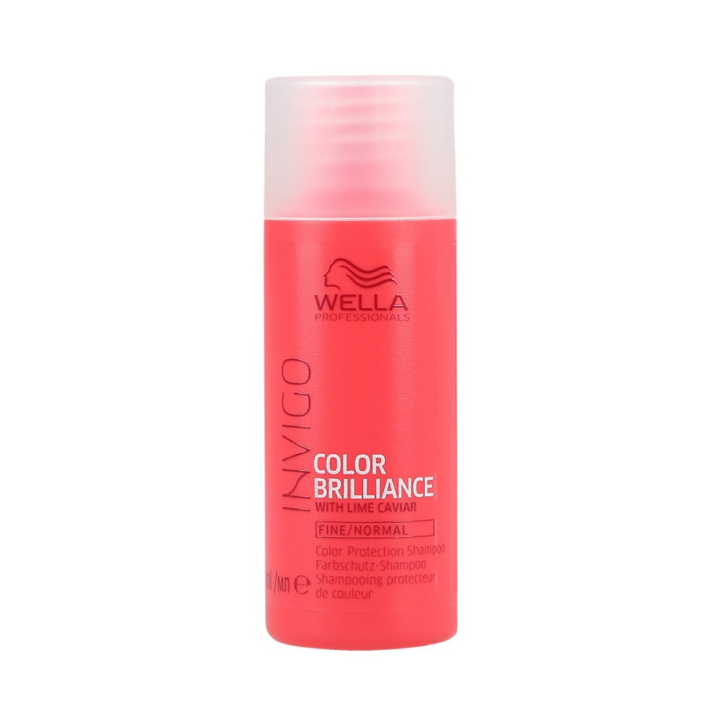 Wella Invigo color brilliance шампунь для защиты цвета окрашенных нормальных и тонких волос 50мл