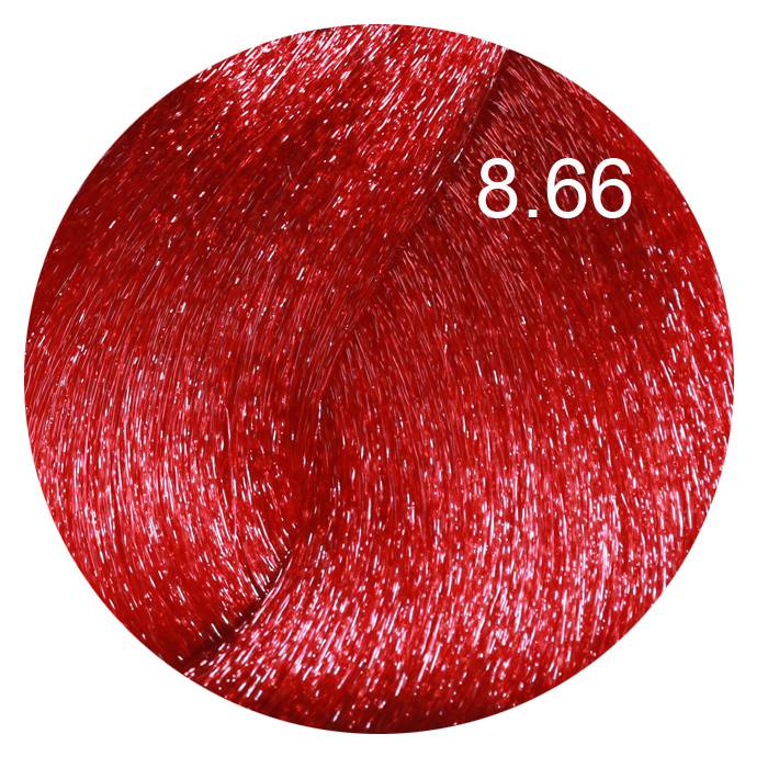 Farmavita life color plus стойкая крем краска 8.66 огненно красный 100 мл