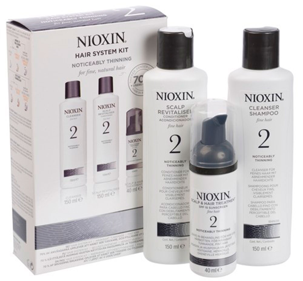 Nioxin система 2 набор 150мл+150мл+40мл