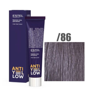 Estel anti-yellow краска-гель для волос ay/86 жемчужно-фиолетовый нюанс 60 мл