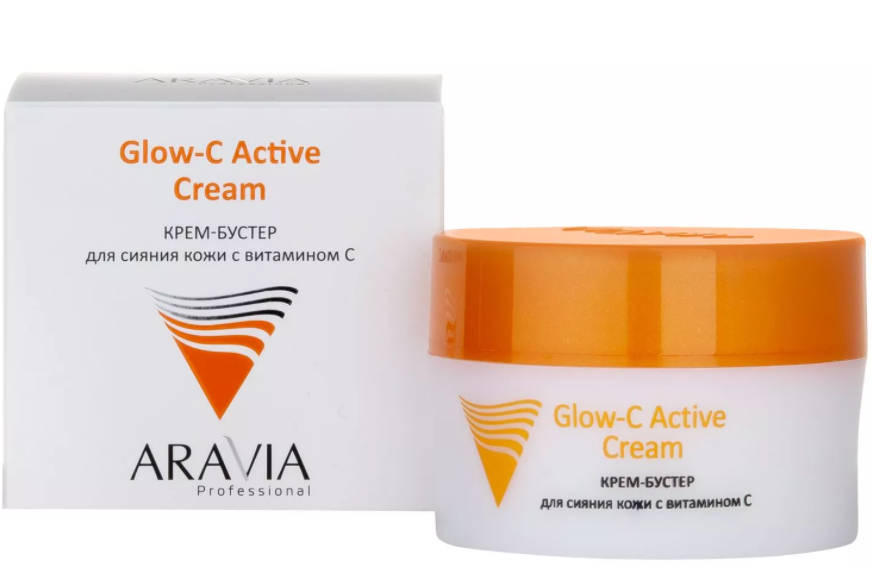 Aravia крем-бустер для сияния кожи с витамином с 50 мл (р)