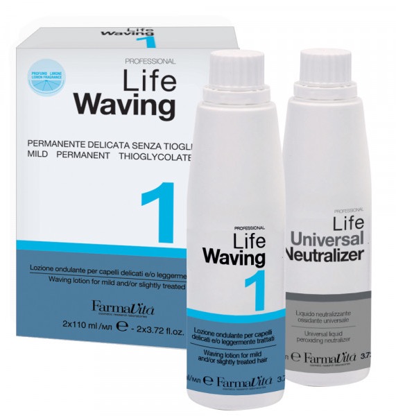Farmavita life waving kit 1 набор химической завивки для нормальных волос