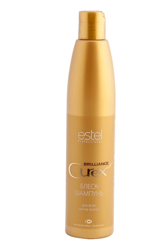 Estel curex brilliance блеск шампунь для всех типов волос 300 мл